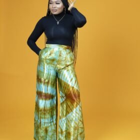 TieDye Silk Pant