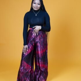 TieDye Silk Pant