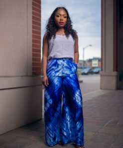 TieDye Silk Pant